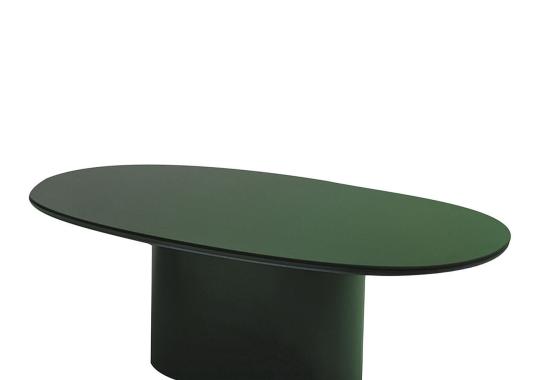 Стол обеденный My Home Oku Oval Green image 1