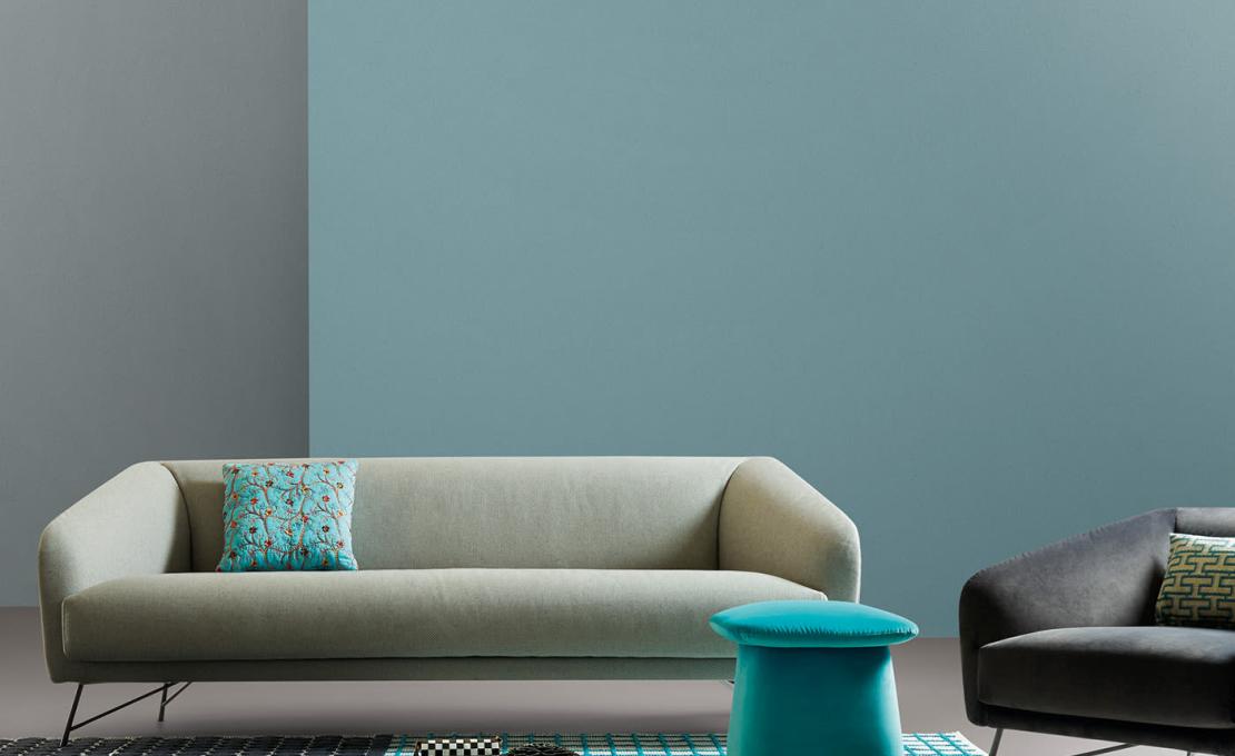 Пуф от фабрики My Home модель Bulé Aquamarine