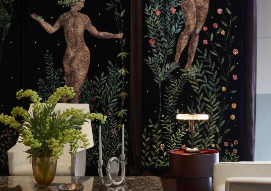 Журнальный столик My Home Vinnie Burgundy image 4