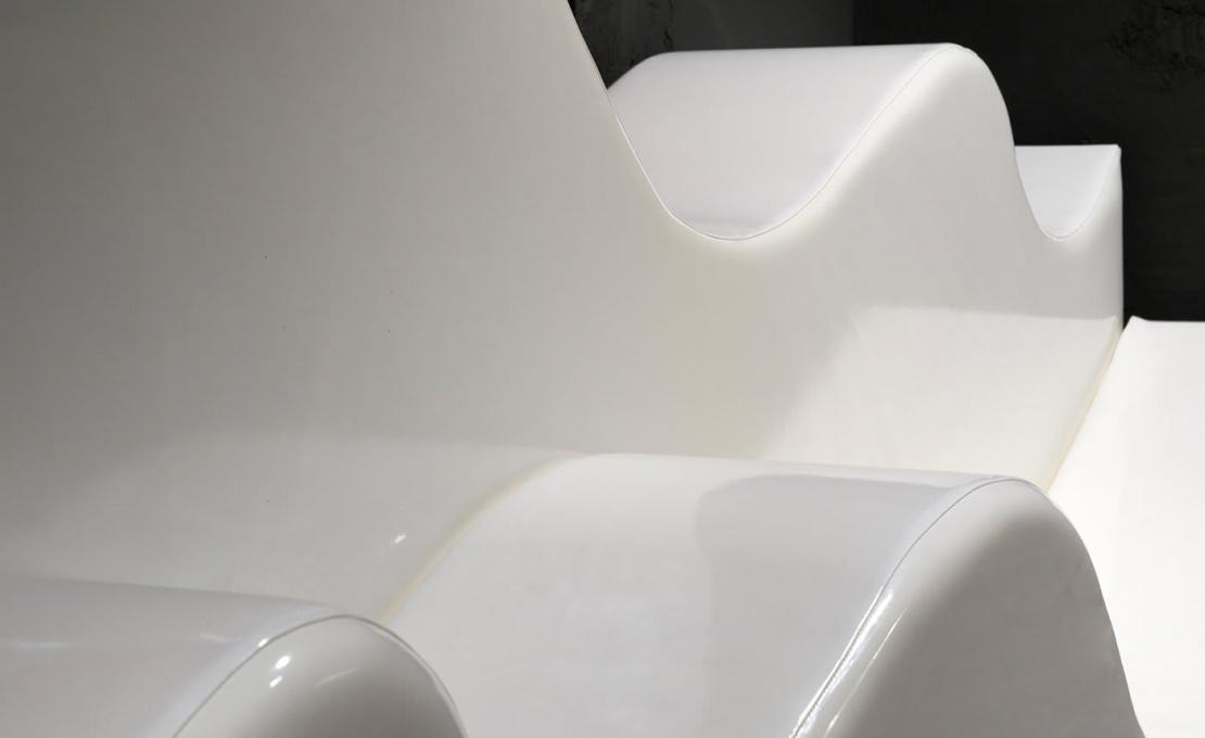 Диван от фабрики Poltronova модель Superonda 