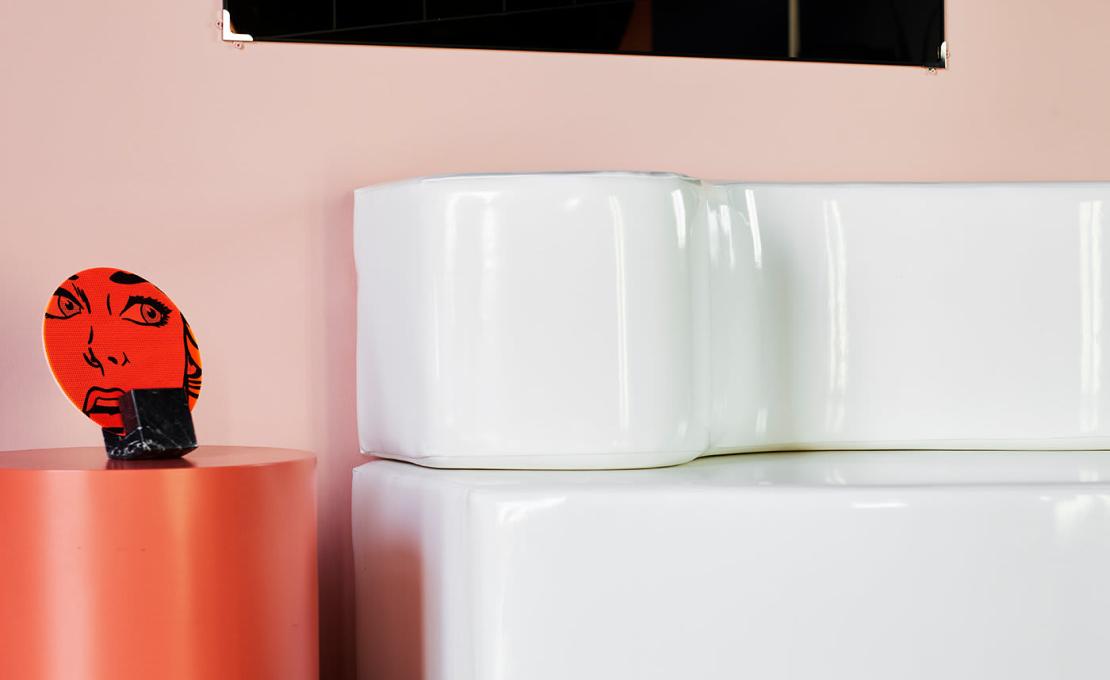 Диван от фабрики Poltronova модель Superonda 