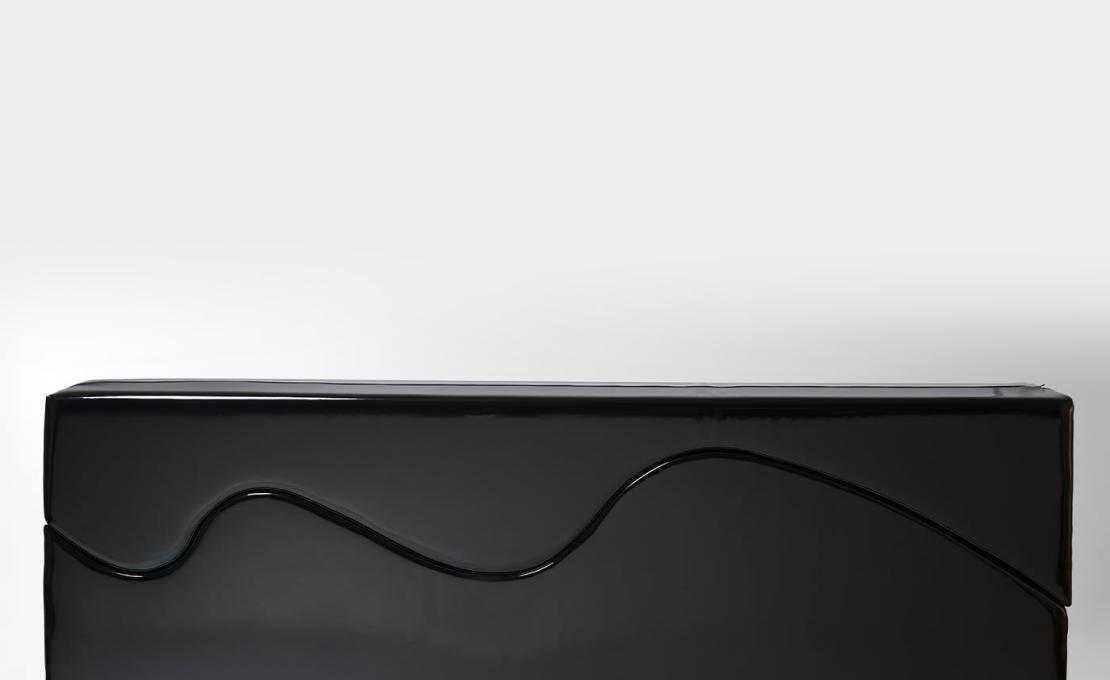 Диван от фабрики Poltronova модель Superonda Black 