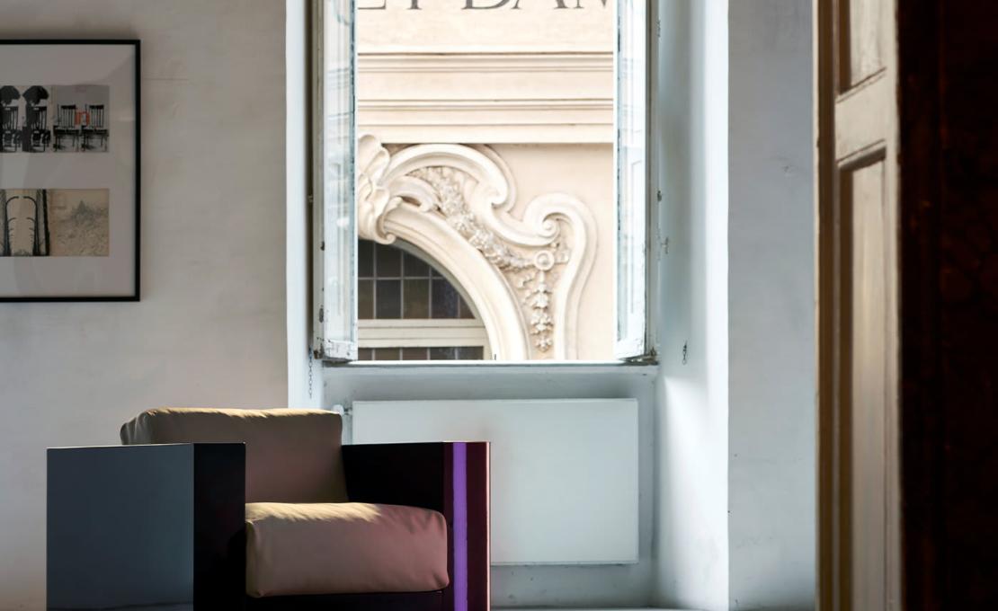 Кресло от фабрики Poltronova модель Saratoga 