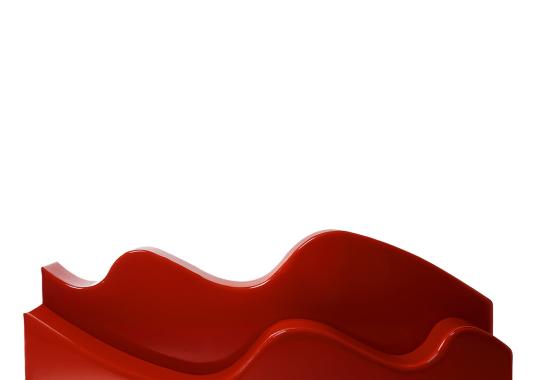 Диван Poltronova Superonda Red image 1