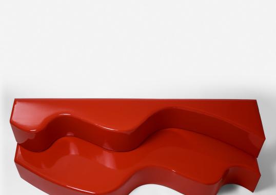 Диван от фабрики Poltronova модель Superonda Red 