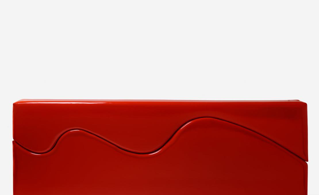 Диван от фабрики Poltronova модель Superonda Red 