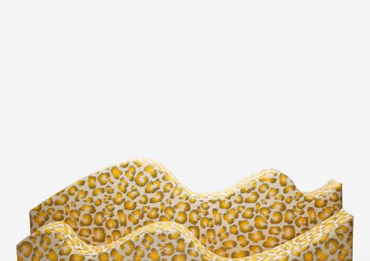 Диван от фабрики Poltronova модель Superonda Spots 