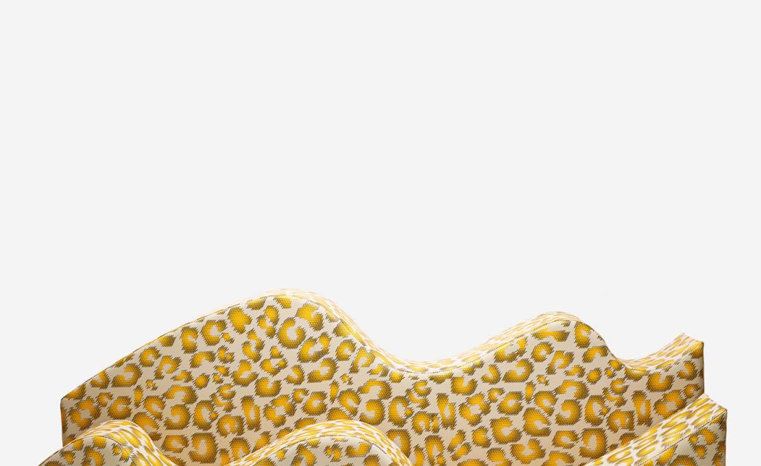 Диван от фабрики Poltronova модель Superonda Spots 