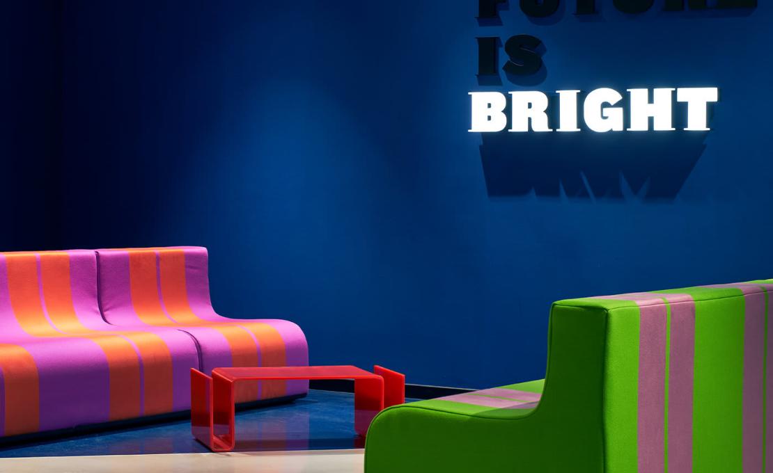 Диван от фабрики Poltronova модель Sofo