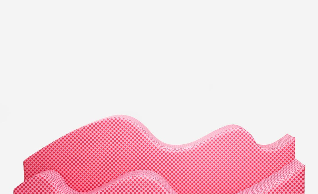 Диван от фабрики Poltronova модель Superonda Pois 