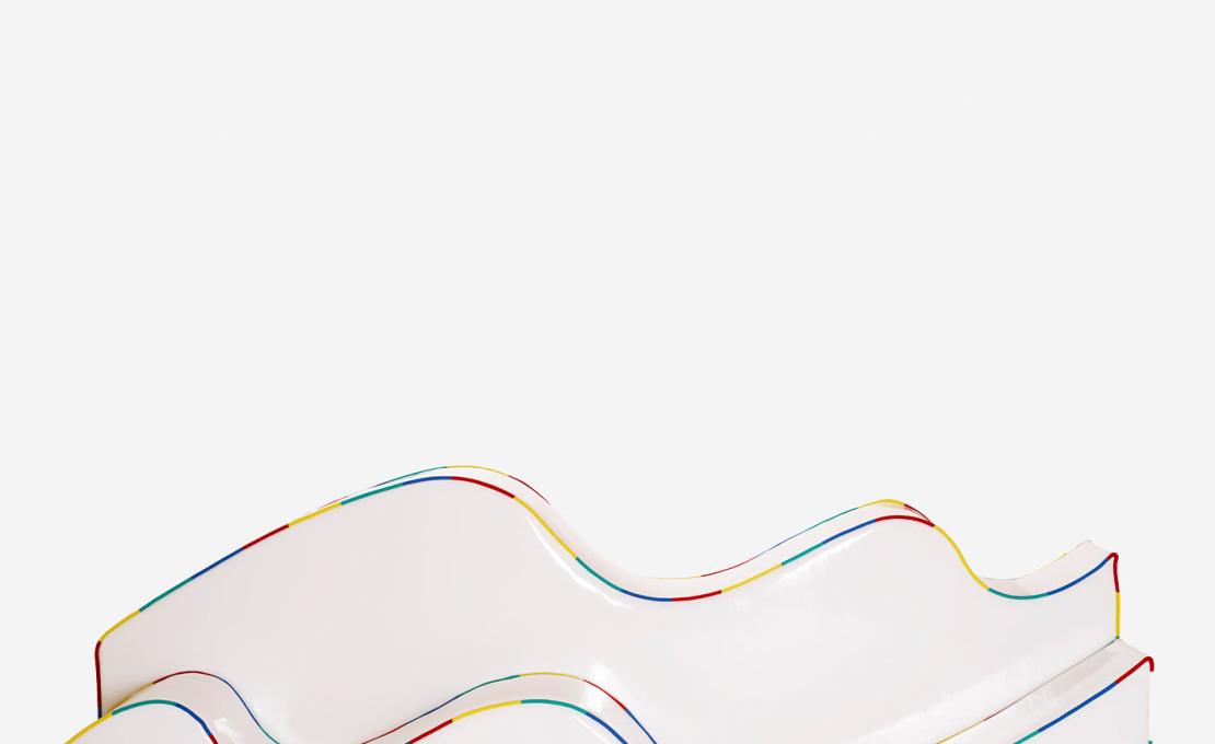 Диван от фабрики Poltronova модель Superonda 