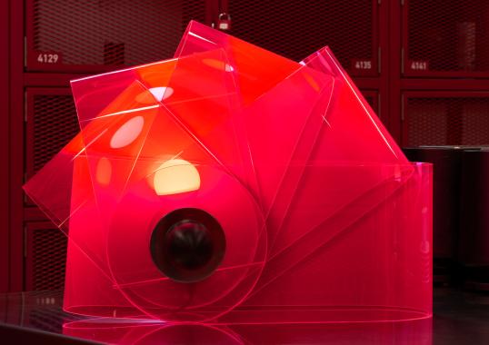 Настольная лампа Poltronova Gherpe Red image 4