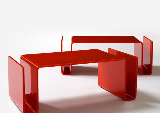 Журнальный столик от фабрики Poltronova модель T01 