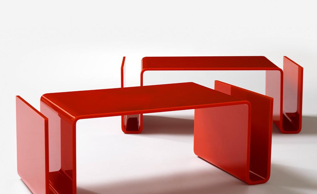 Журнальный столик от фабрики Poltronova модель T01 