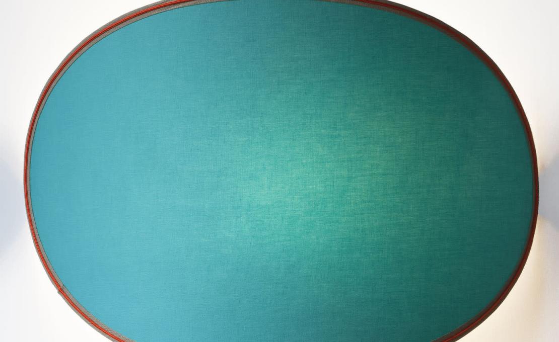 Настенный светильник от фабрики Servomuto модель Easy Ovale Turquoise