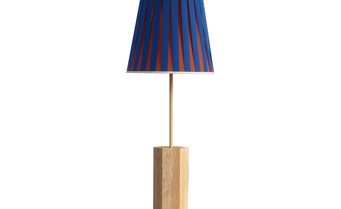 Настольная лампа от фабрики Servomuto модель Haute Couture Blue and Brick