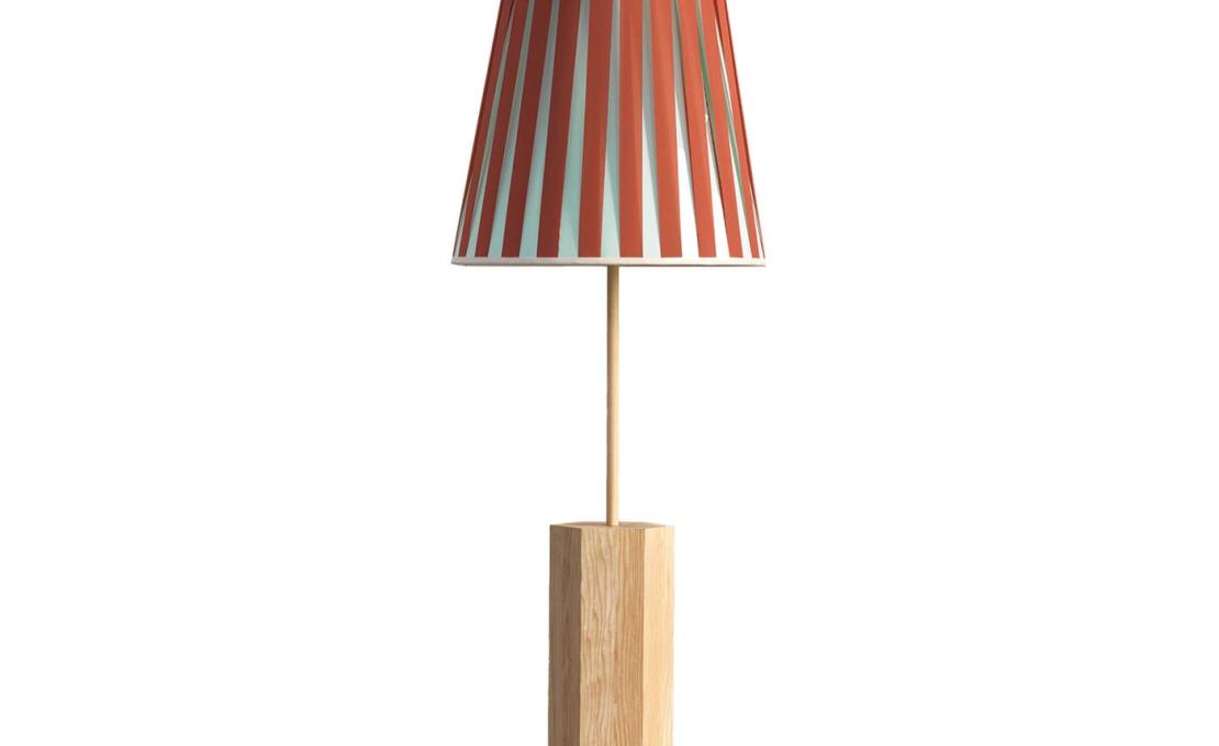 Настольная лампа от фабрики Servomuto модель Haute Couture Brick and Green