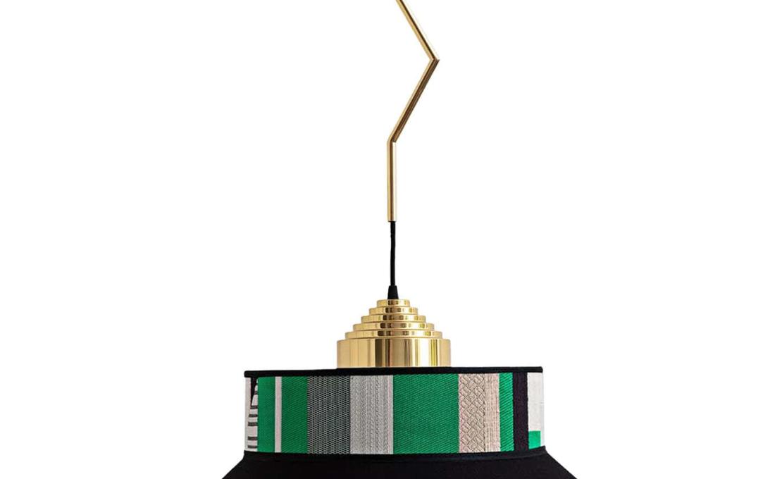 Подвесные светильники от фабрики Servomuto модель Aperitivo 45 Jacquard Emarald