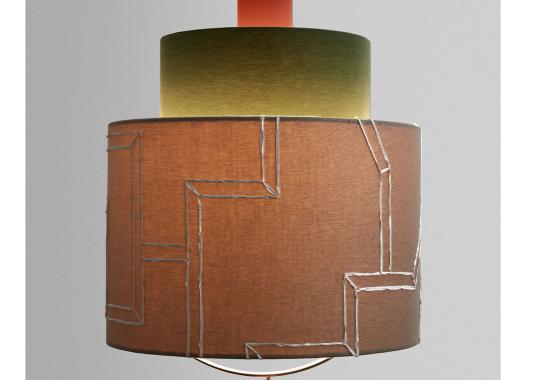 Подвесные светильники Servomuto Materia Double Cemento image 2