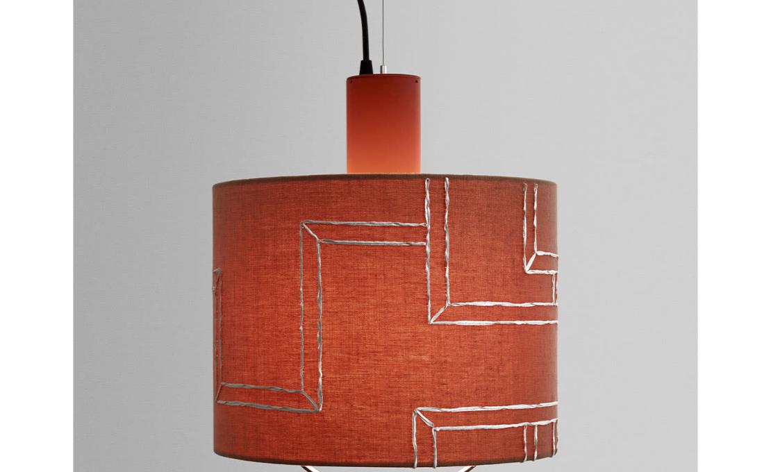 Подвесные светильники от фабрики Servomuto модель Materia Single Terracotta