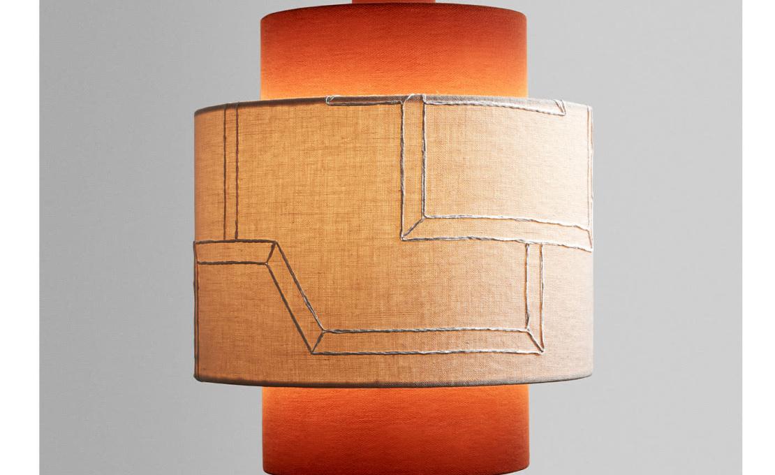 Подвесные светильники от фабрики Servomuto модель Materia Triple Gesso