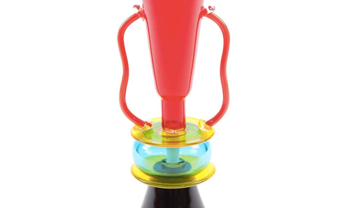 Декоративная Ваза от фабрики Memphis модель Sirio 