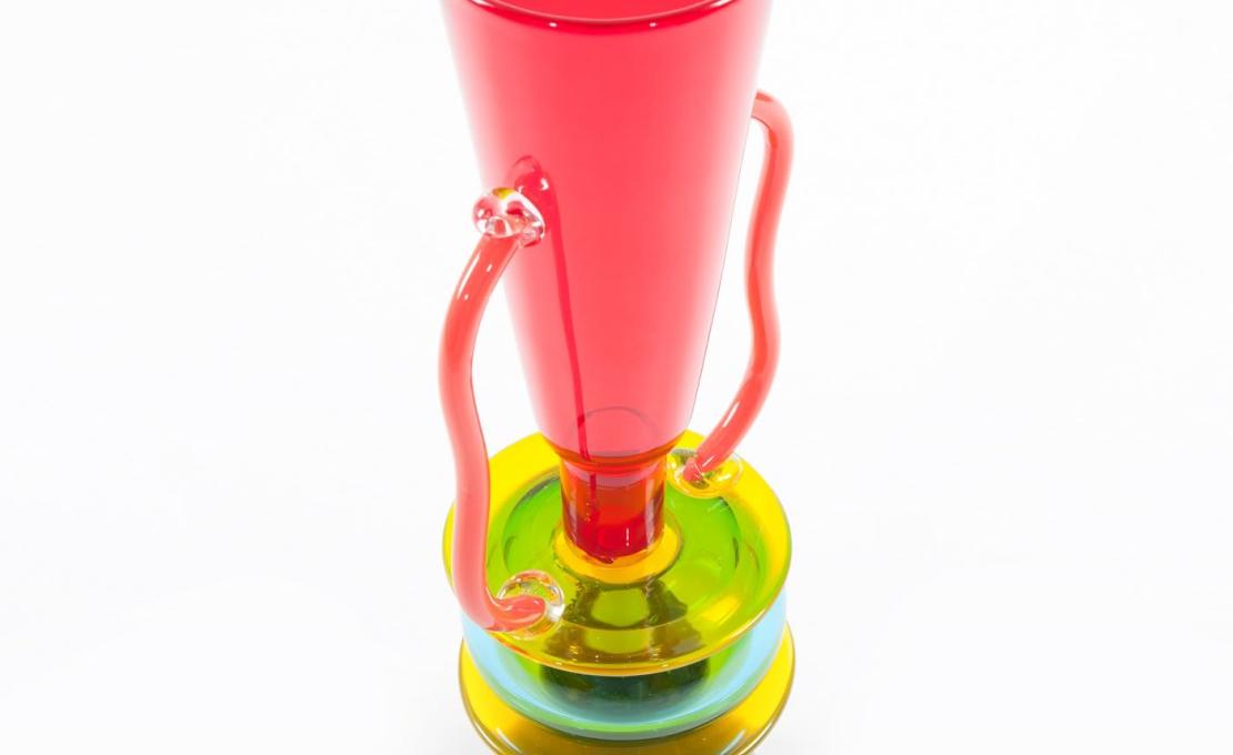 Декоративная Ваза от фабрики Memphis модель Sirio 