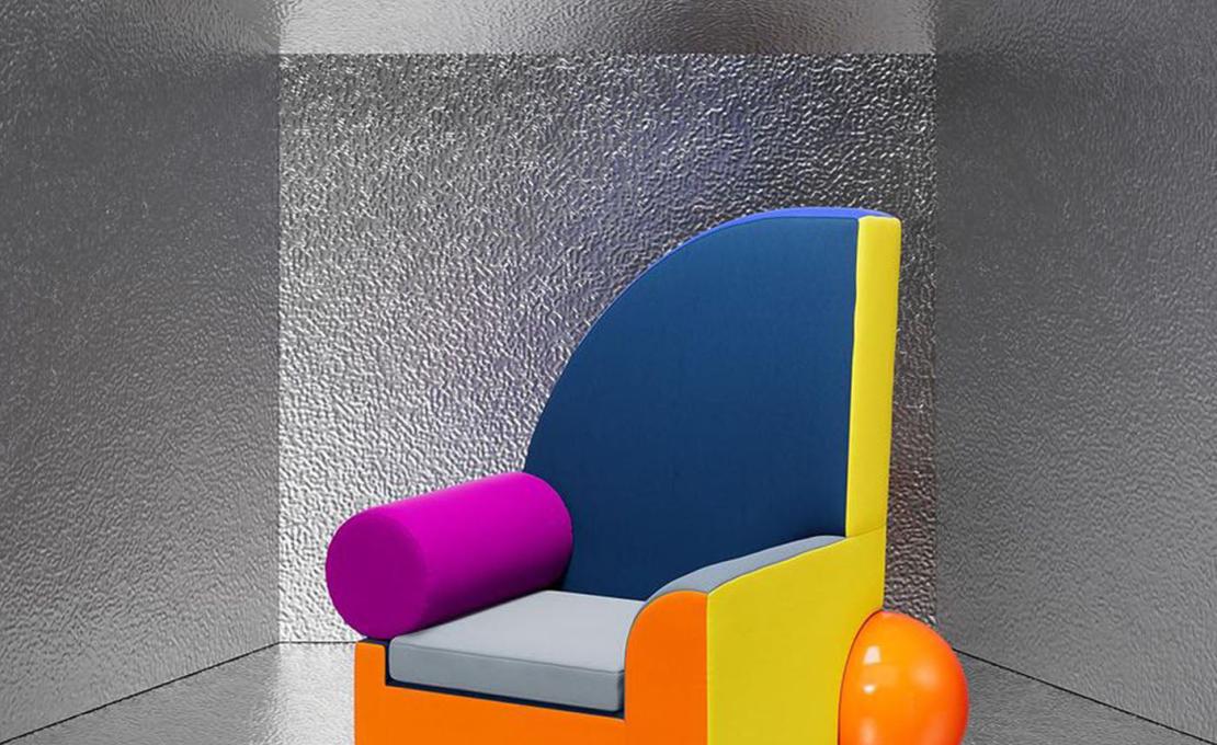 Кресло от фабрики Memphis модель Bel Air 