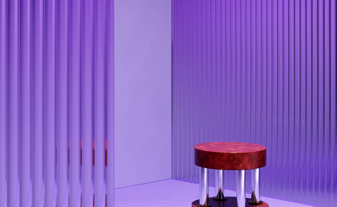 Журнальный столик от фабрики Memphis модель Hyatt 