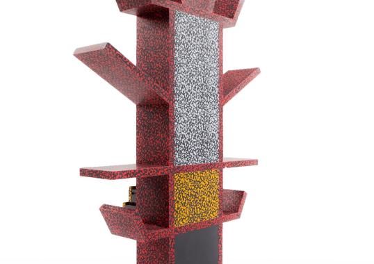 Шкаф от фабрики Memphis модель Casablanca 