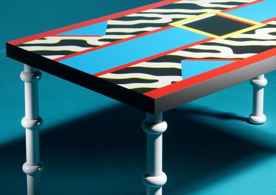 Стол обеденный от фабрики Memphis модель Madras 