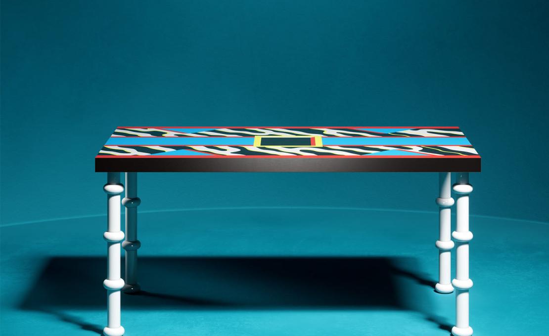 Стол обеденный от фабрики Memphis модель Madras 