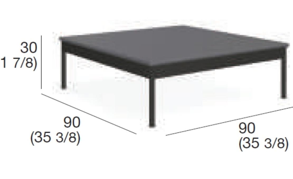 Уличный стол от фабрики Roda модель Basket 