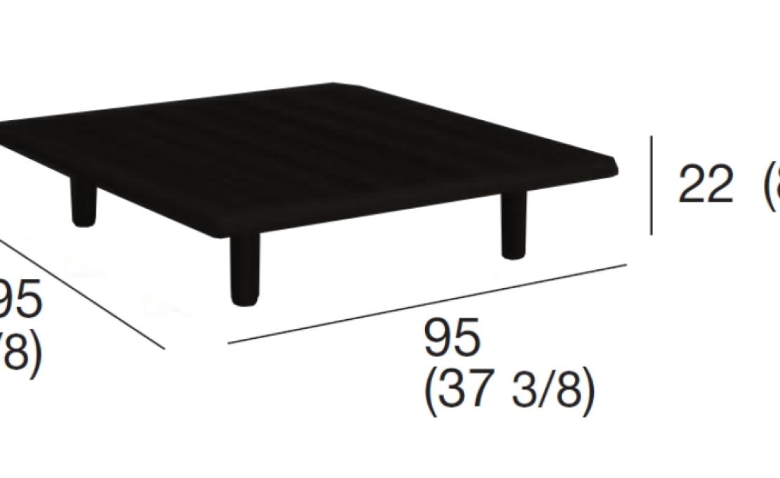 Уличный стол от фабрики Roda модель Eden 