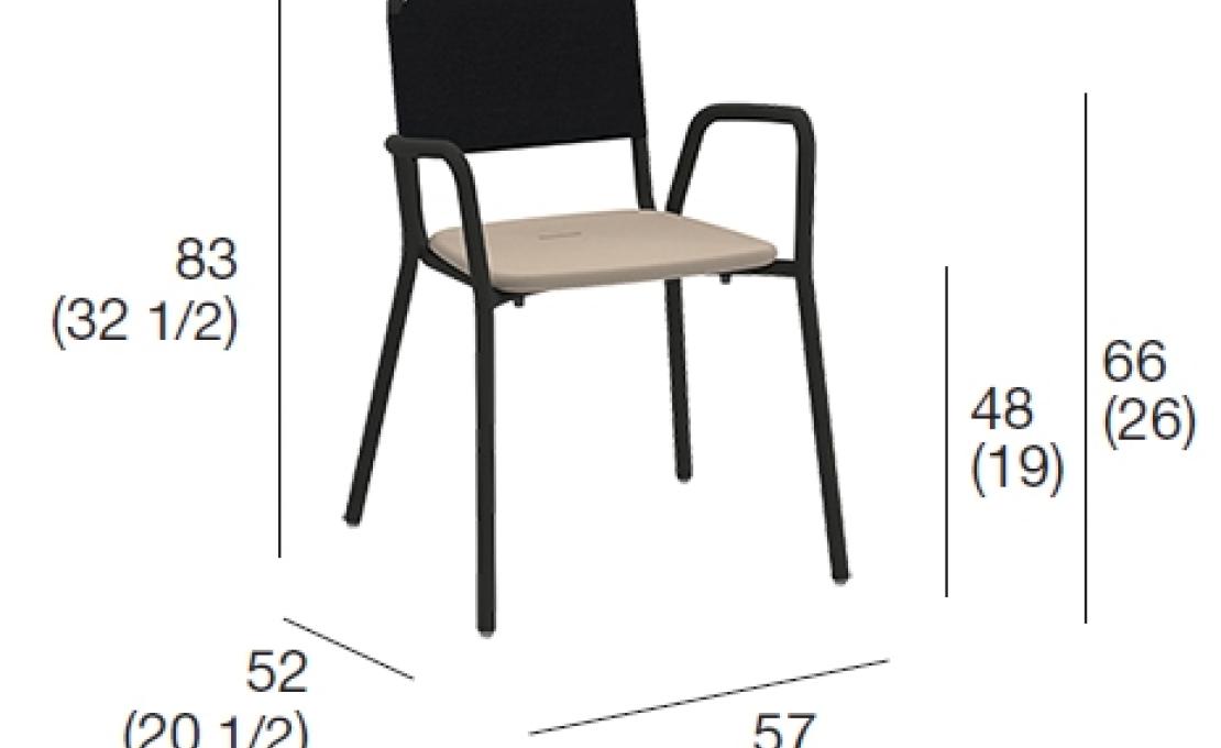 Уличное кресло от фабрики Roda модель GST001