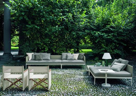 Уличный диван от фабрики Roda модель Basket Sofa