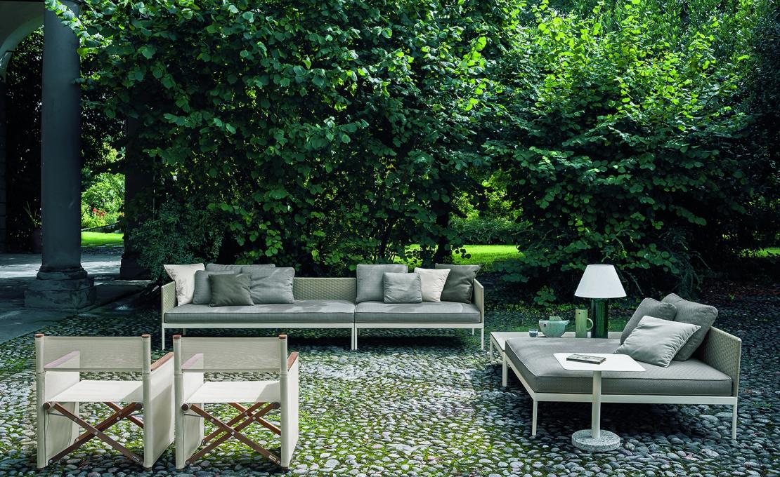 Уличный диван от фабрики Roda модель Basket Sofa