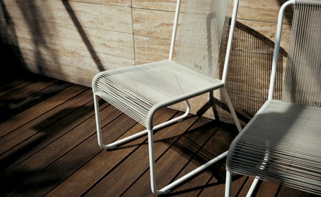 Уличный стул от фабрики Roda модель HRP349