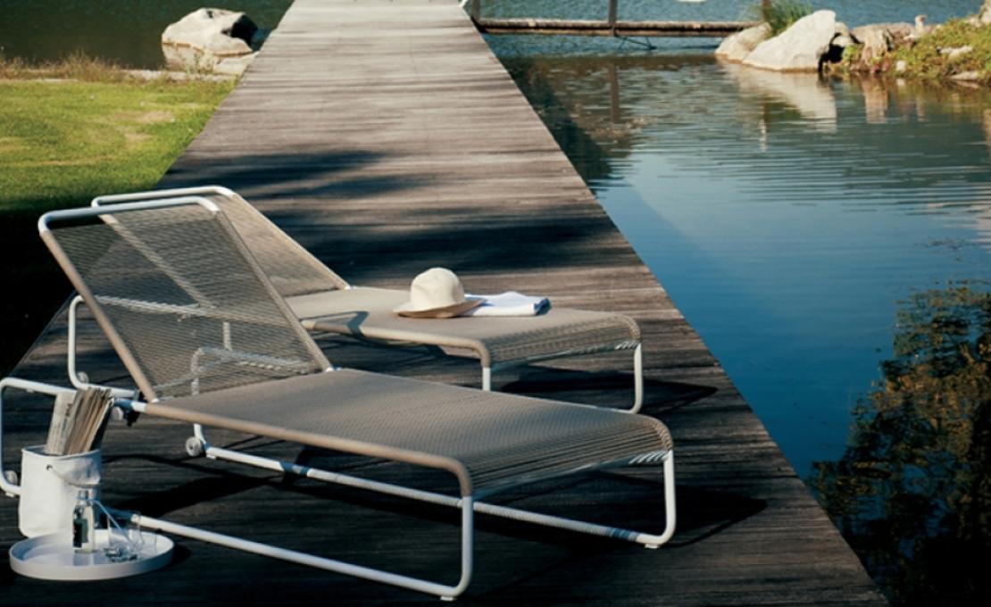 Шезлонг уличныйот фабрики Roda модель HRP304