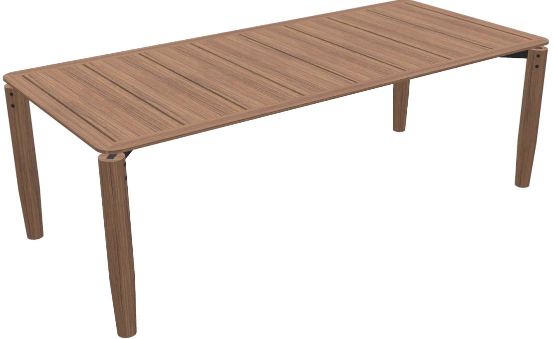 Уличный стол от фабрики Roda модель Levante Table