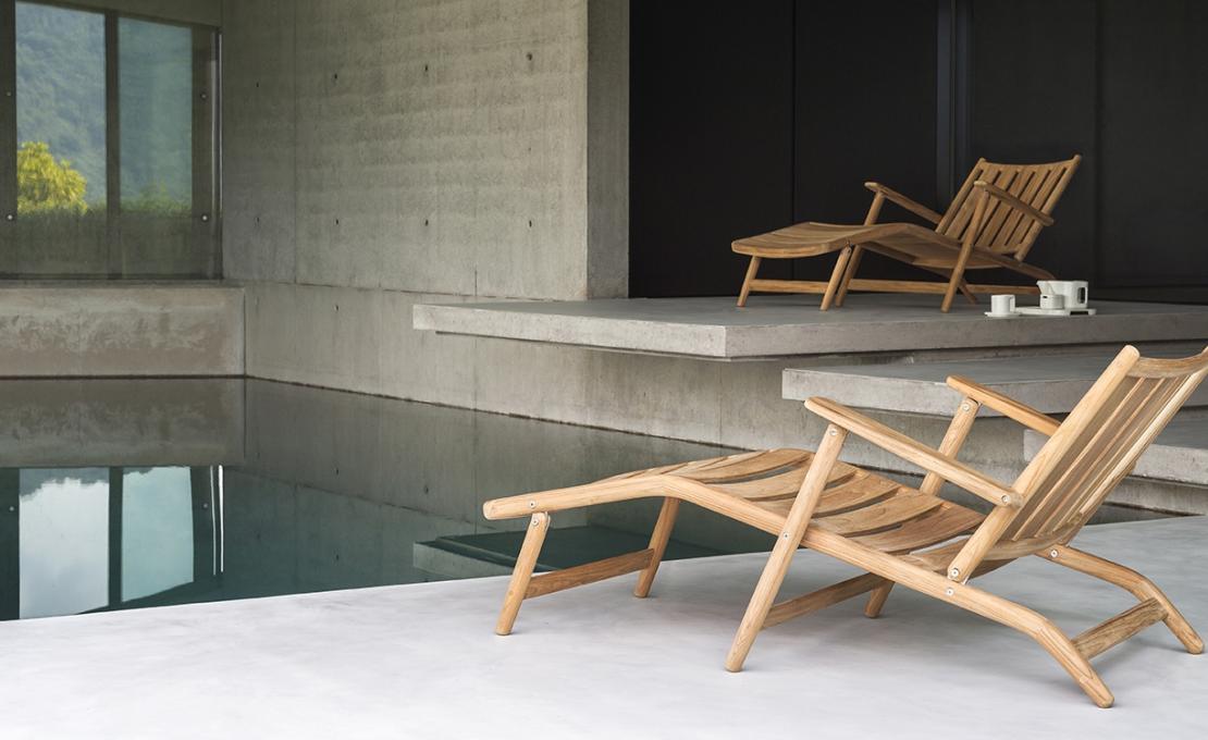 Шезлонг уличныйот фабрики Roda модель LVN008-01