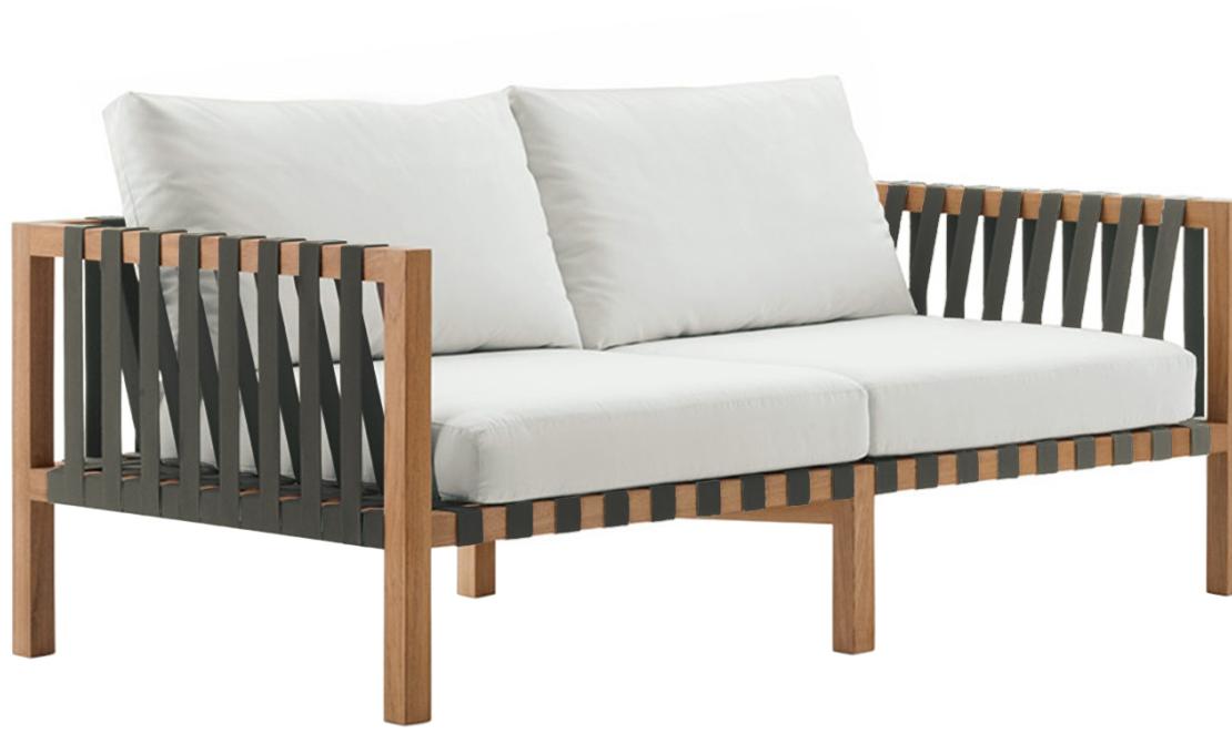 Уличный диван от фабрики Roda модель Mistral Sofa