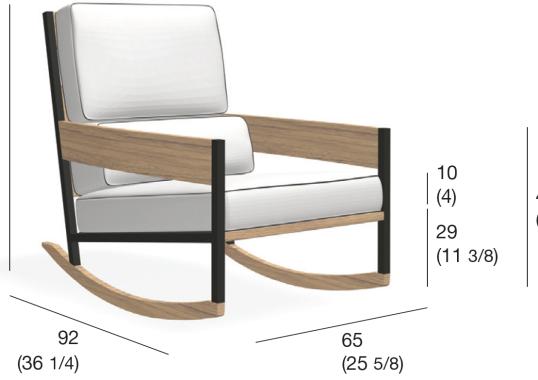 Кресло уличное Roda NAP082 image 2
