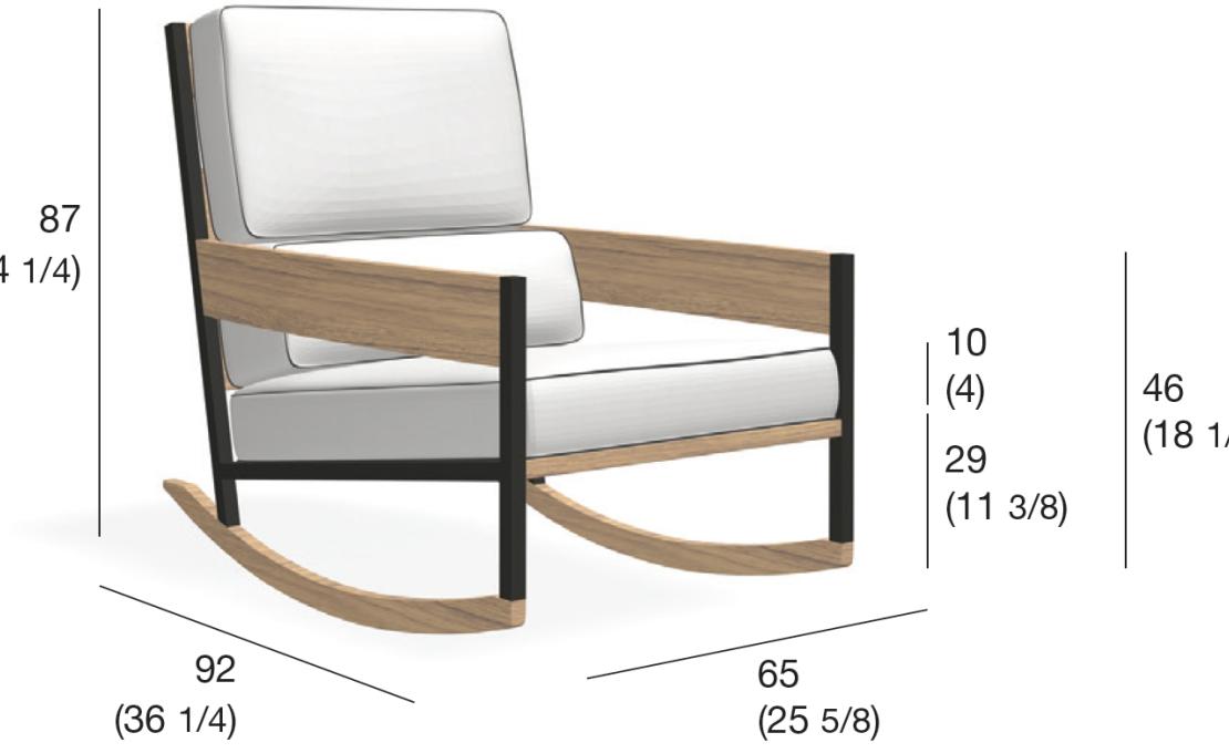 Уличное кресло от фабрики Roda модель NAP082