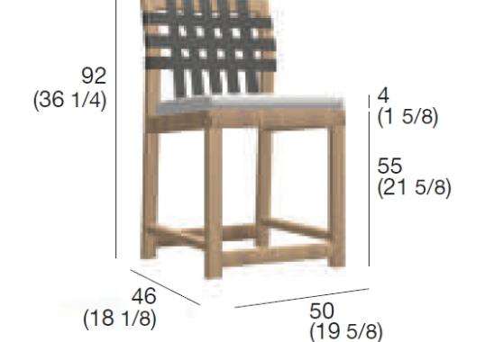 Уличный стул Roda NTW151 image 2