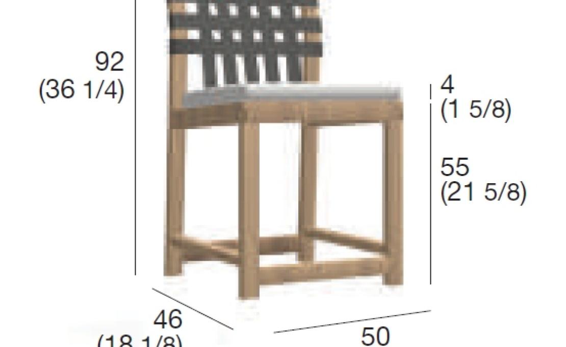 Уличный барный стул от фабрики Roda модель NTW151