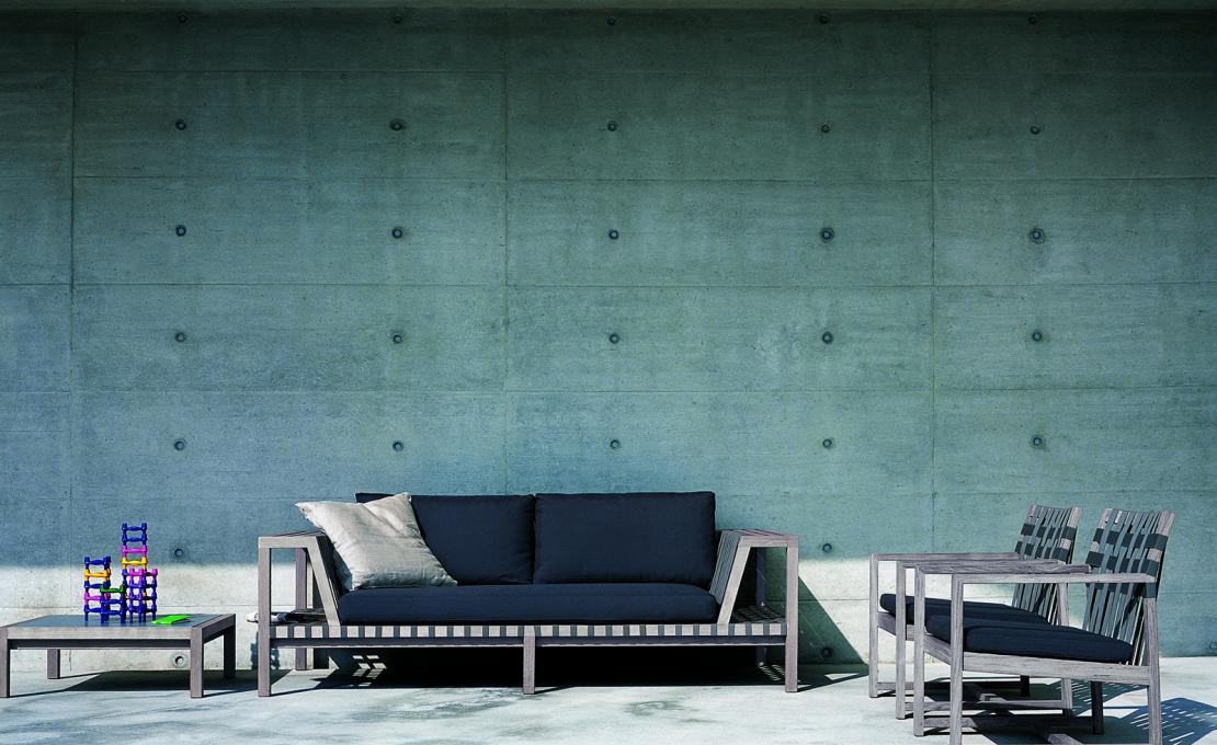 Уличный диван от фабрики Roda модель NTW120-01