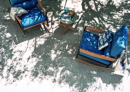 Уличное кресло от фабрики Roda модель NAP082