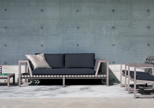 Уличный диван от фабрики Roda модель NTW120-01