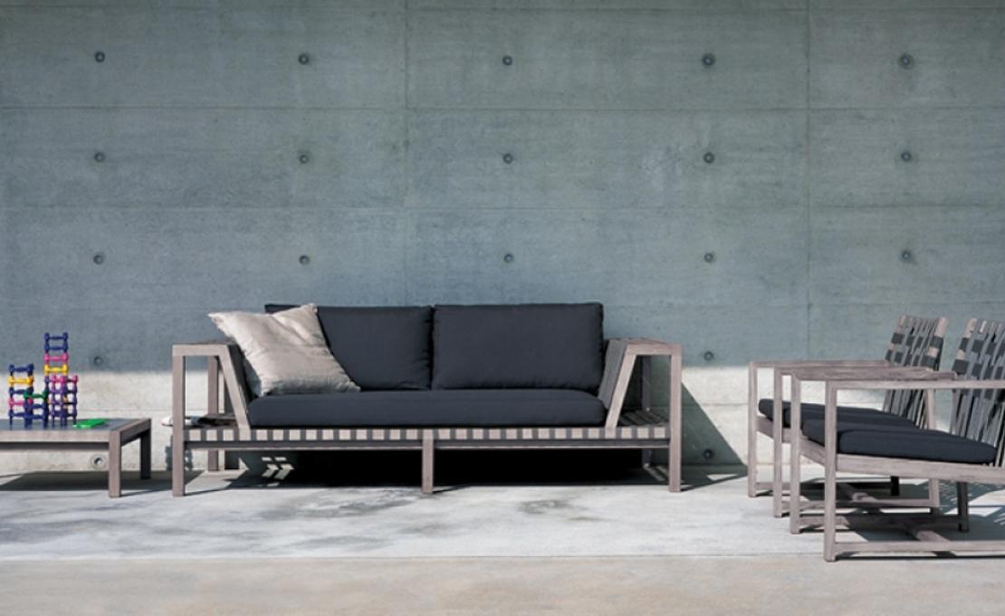 Уличный диван от фабрики Roda модель NTW120-01